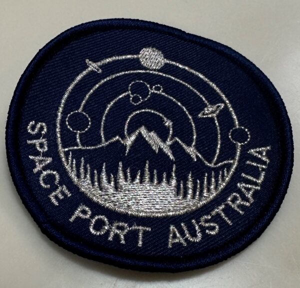 Space Port Australia Badge - Orbit